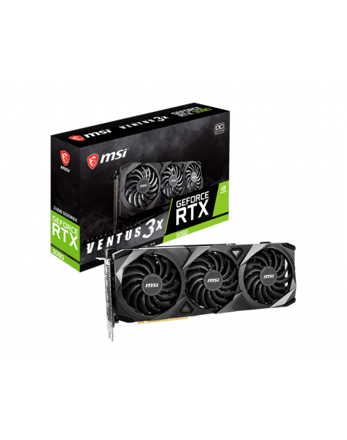 MSI GeForce RTX 3090 Ventus 3X OC 24GB GDDR6X Graphics Card